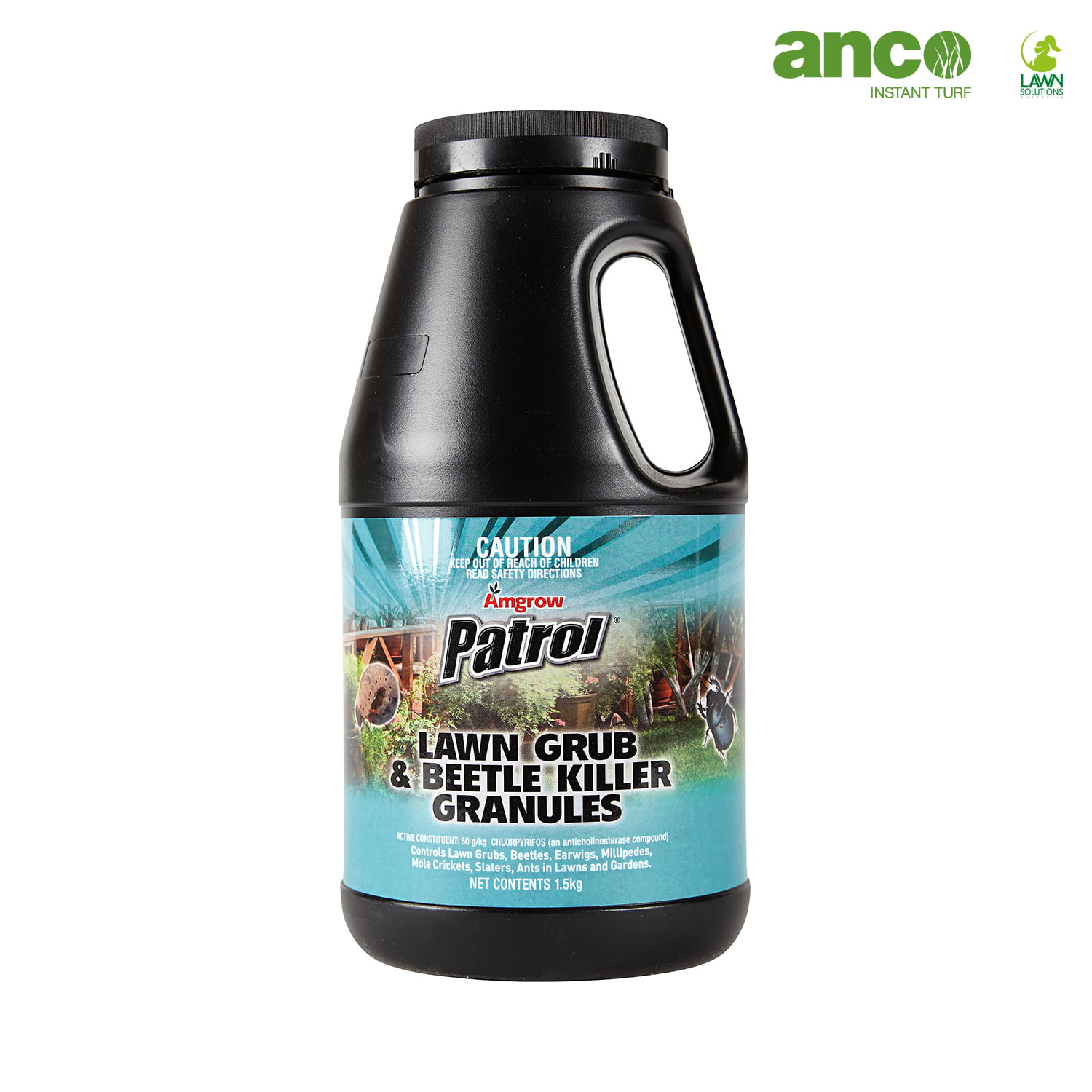 Patrol Lawn Grub and Beetle Killer 1.5KG Anco Turf