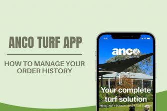 How To Manage Your Order History With The Anco Turf App